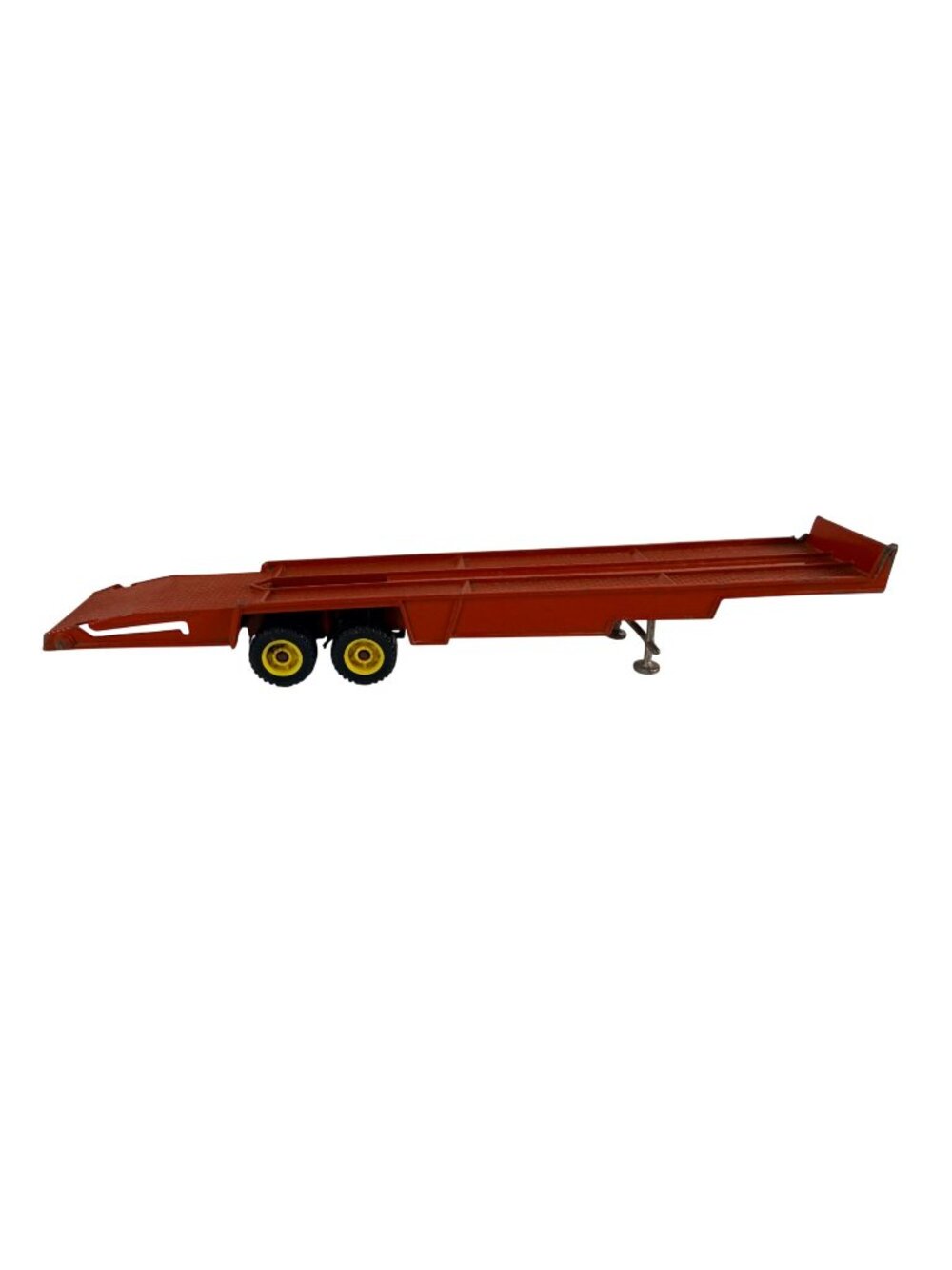 Vintage Siku 2534 Auto Transporter Trailer Red‎ Diecast Made In Germany 10"